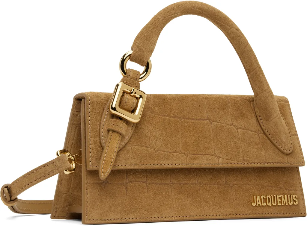 Le Chiquito Long Logo Plaque Tote Bag