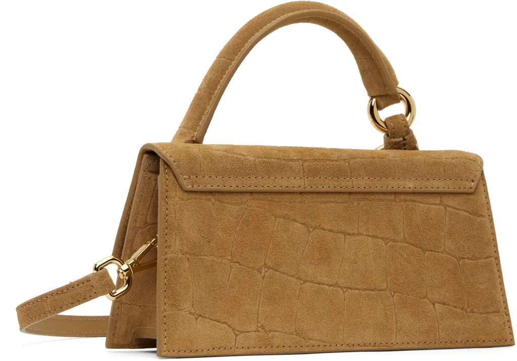 Le Chiquito Long Logo Plaque Tote Bag