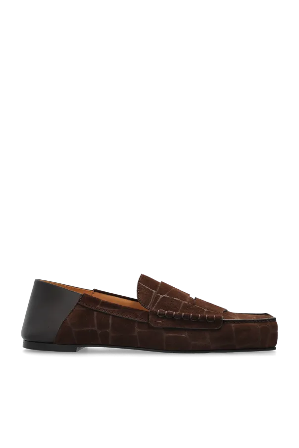 Square Head Loafer Shoes