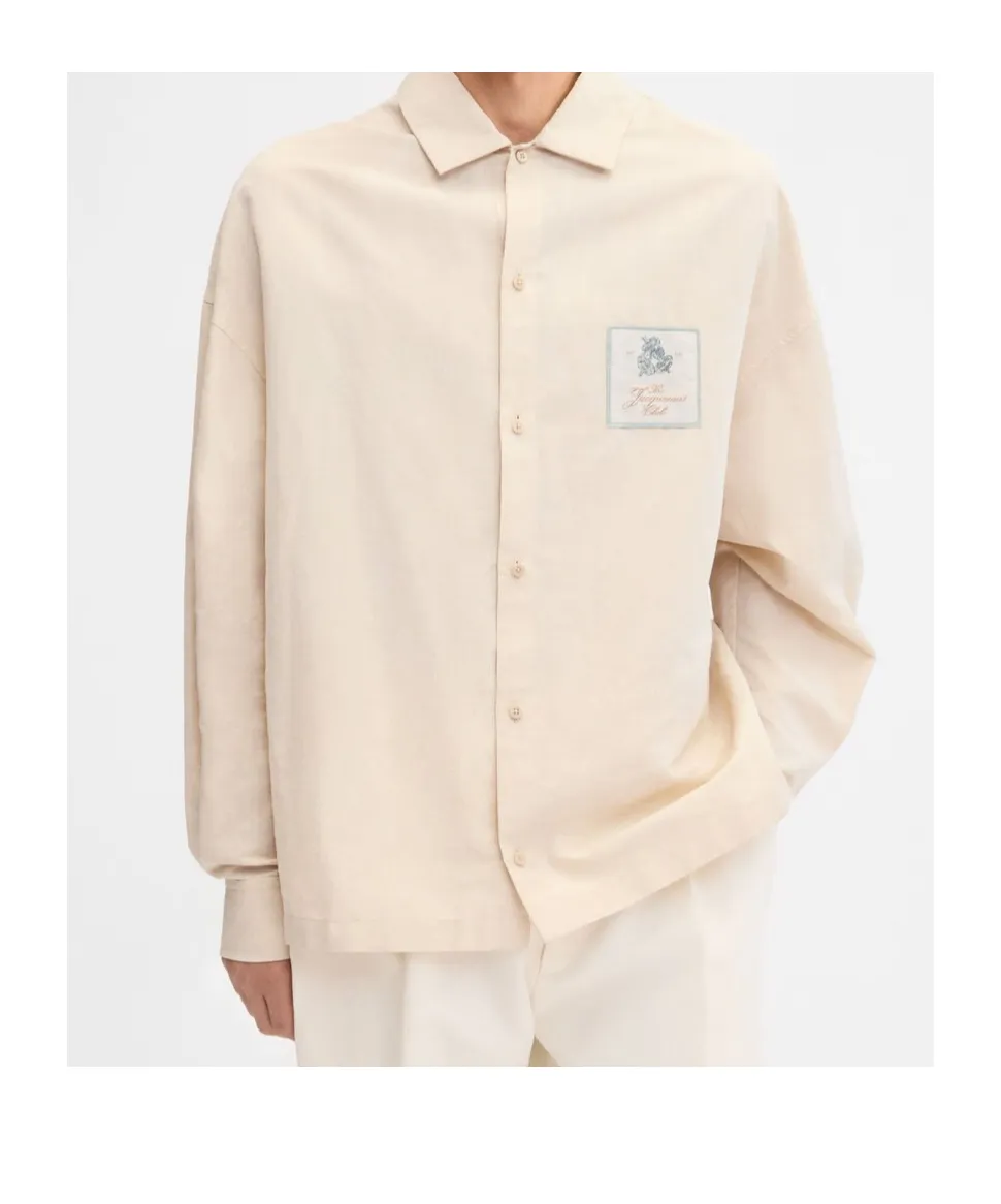 La Chemise Atelier Logo Patch Shirt