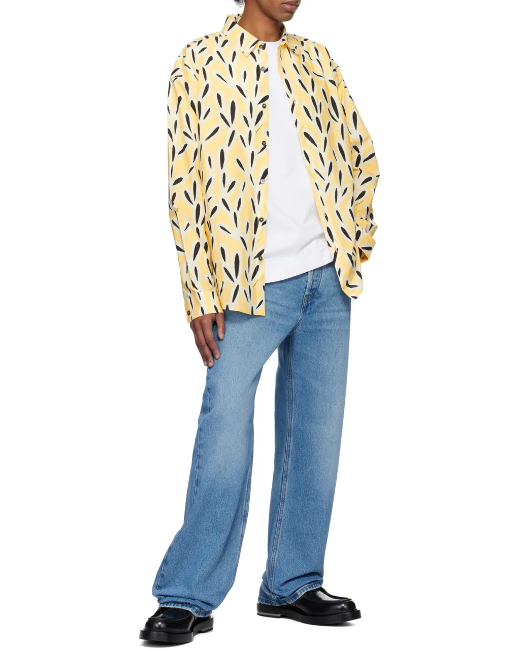 Graphic Printed Long-Sleeve Shirt