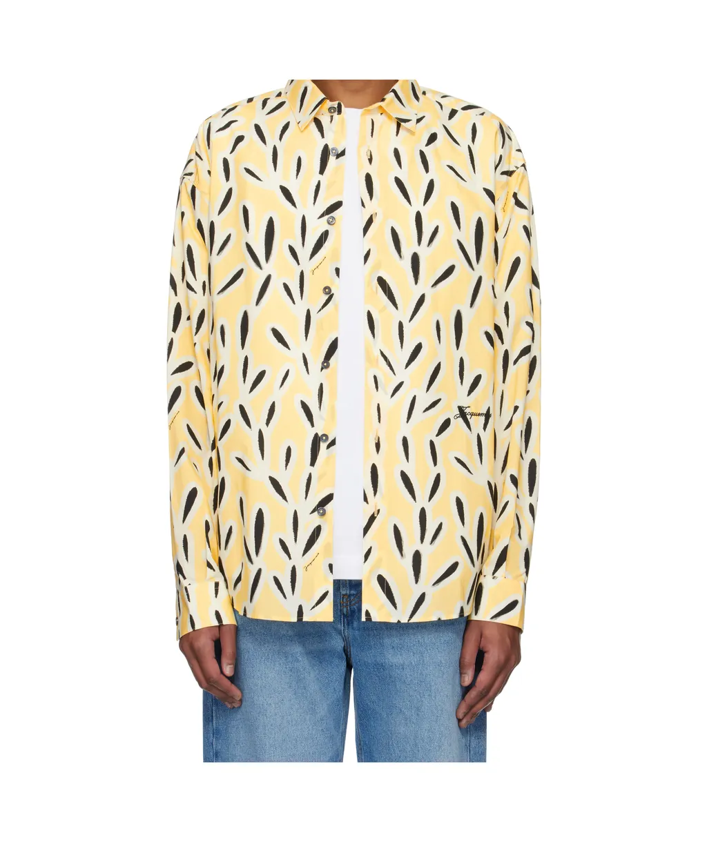 Graphic Printed Long-Sleeve Shirt
