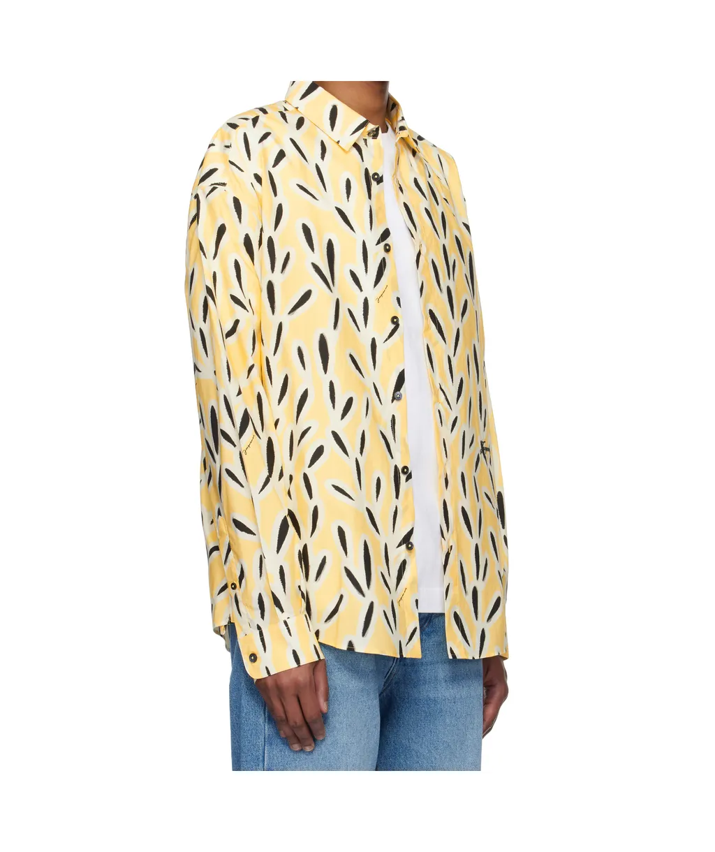 Graphic Printed Long-Sleeve Shirt