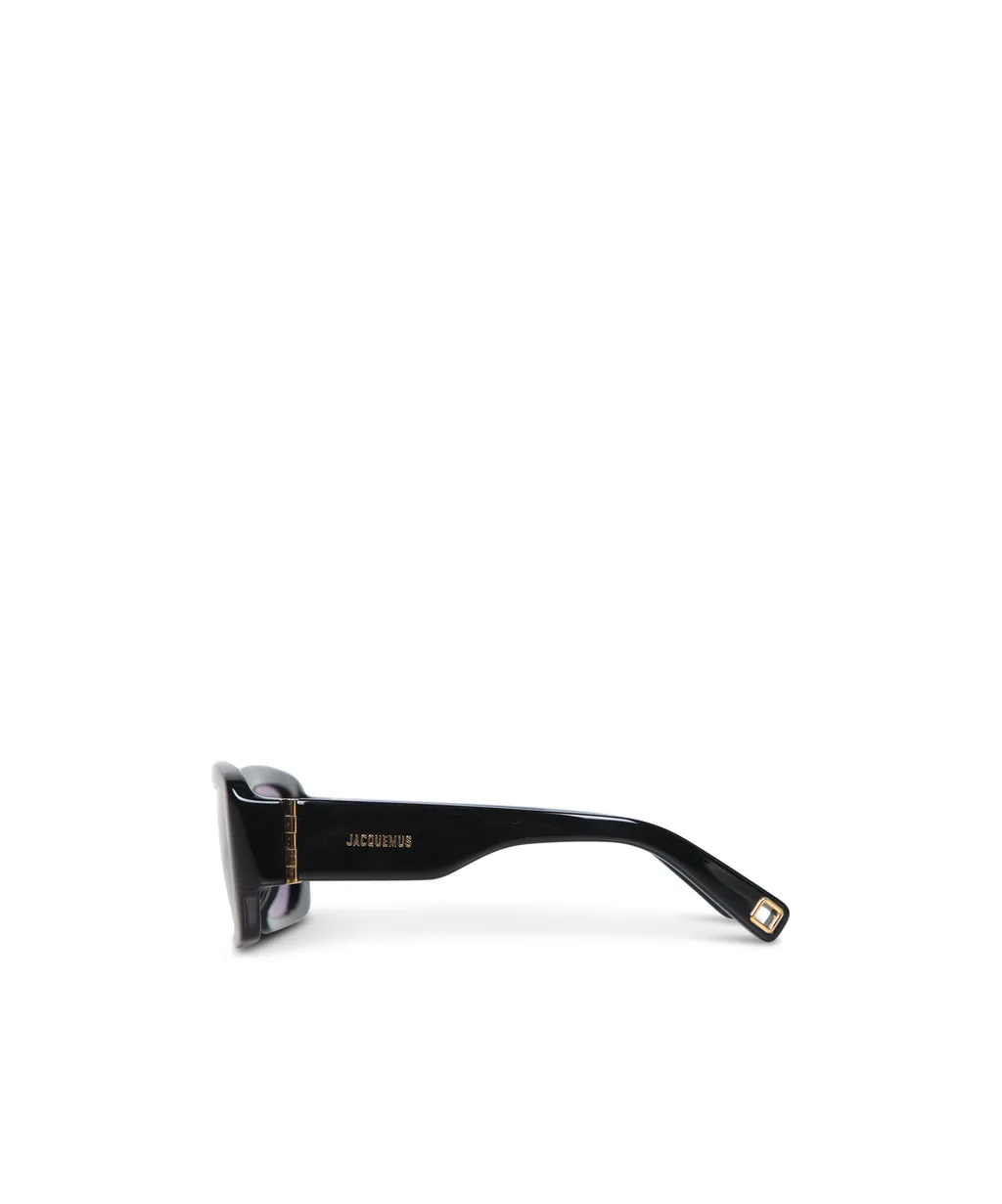 Wide Rectangular Sunglasses
