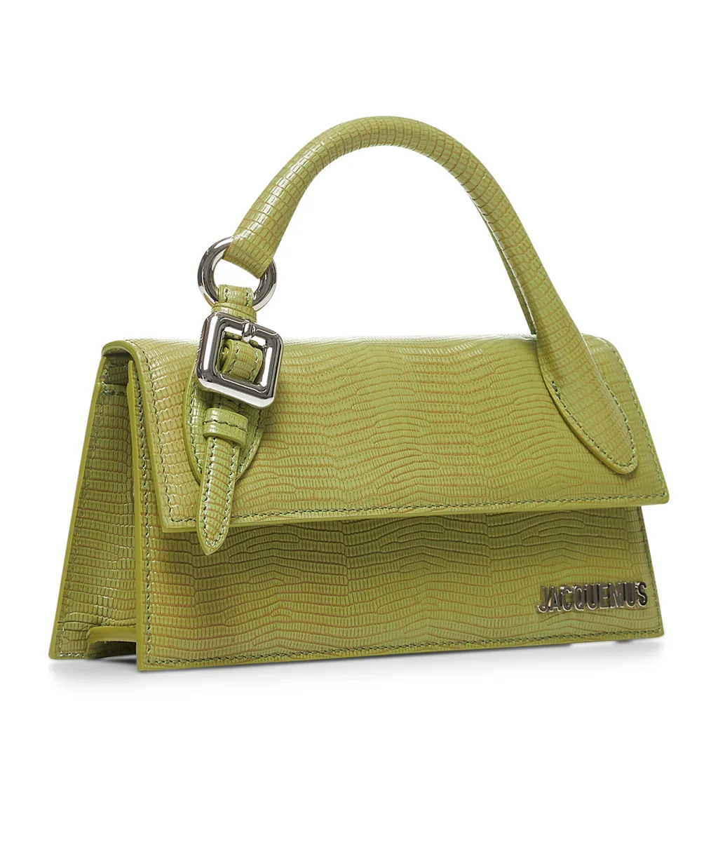 Logo Lettering Embossed Tote Bag