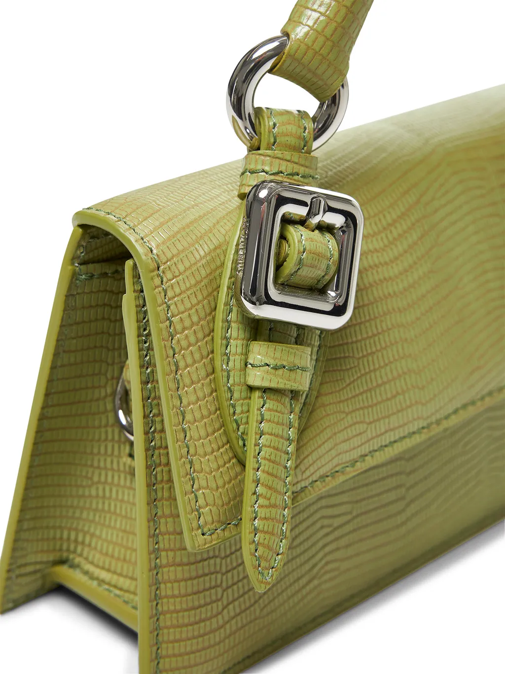 Logo Lettering Embossed Tote Bag