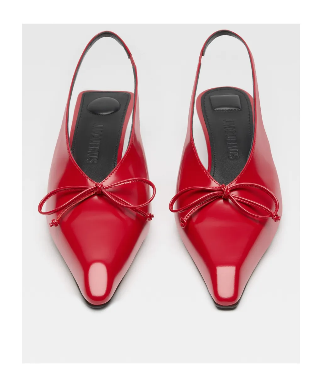 Sling-Back Kitten Heels