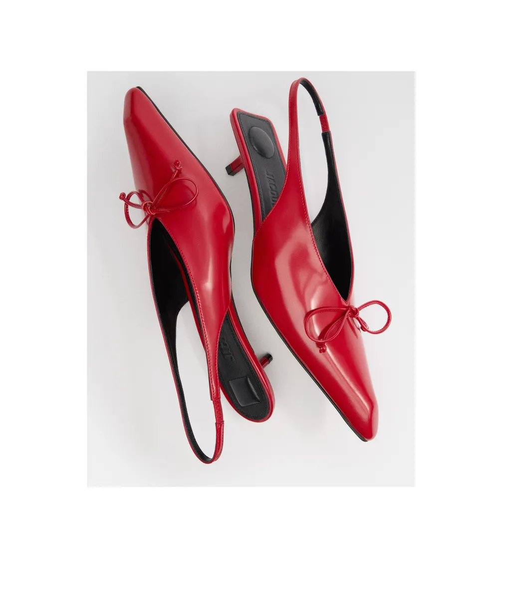 Sling-Back Kitten Heels