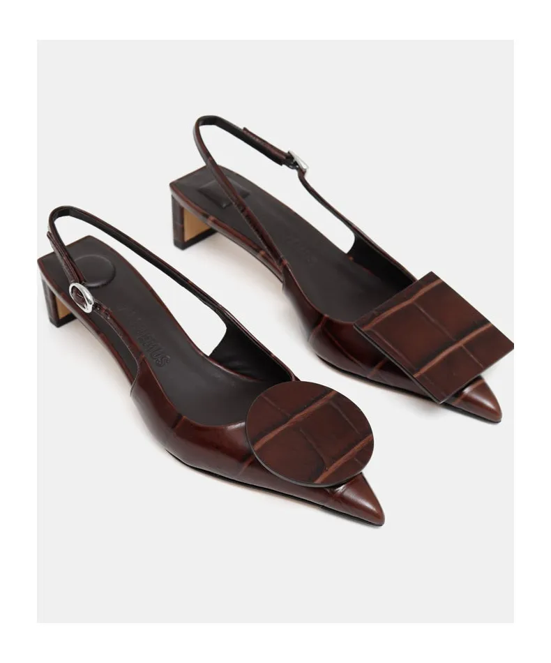 Pointed Slingbacks