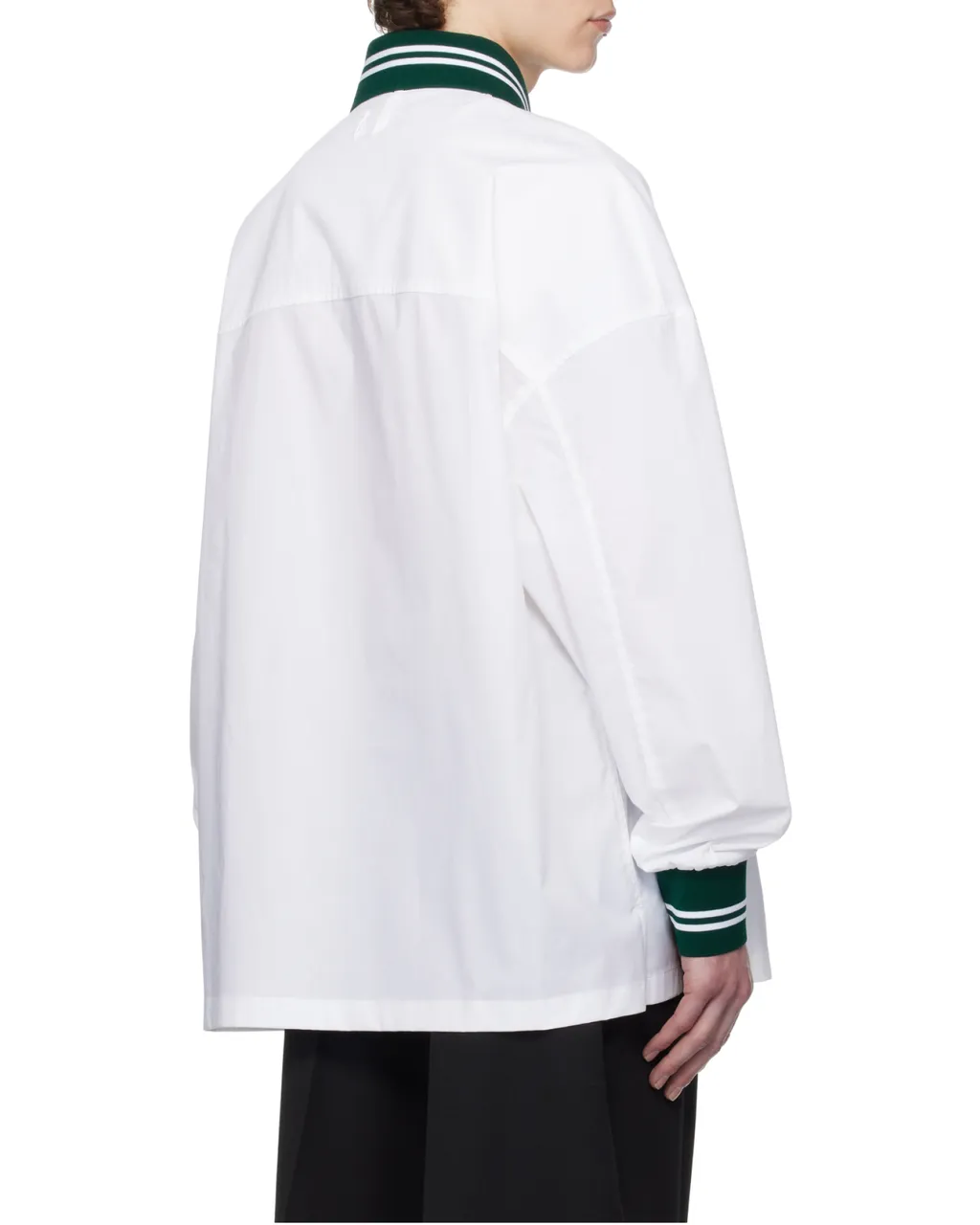 Long Sleeved Logo Detailed Shirt