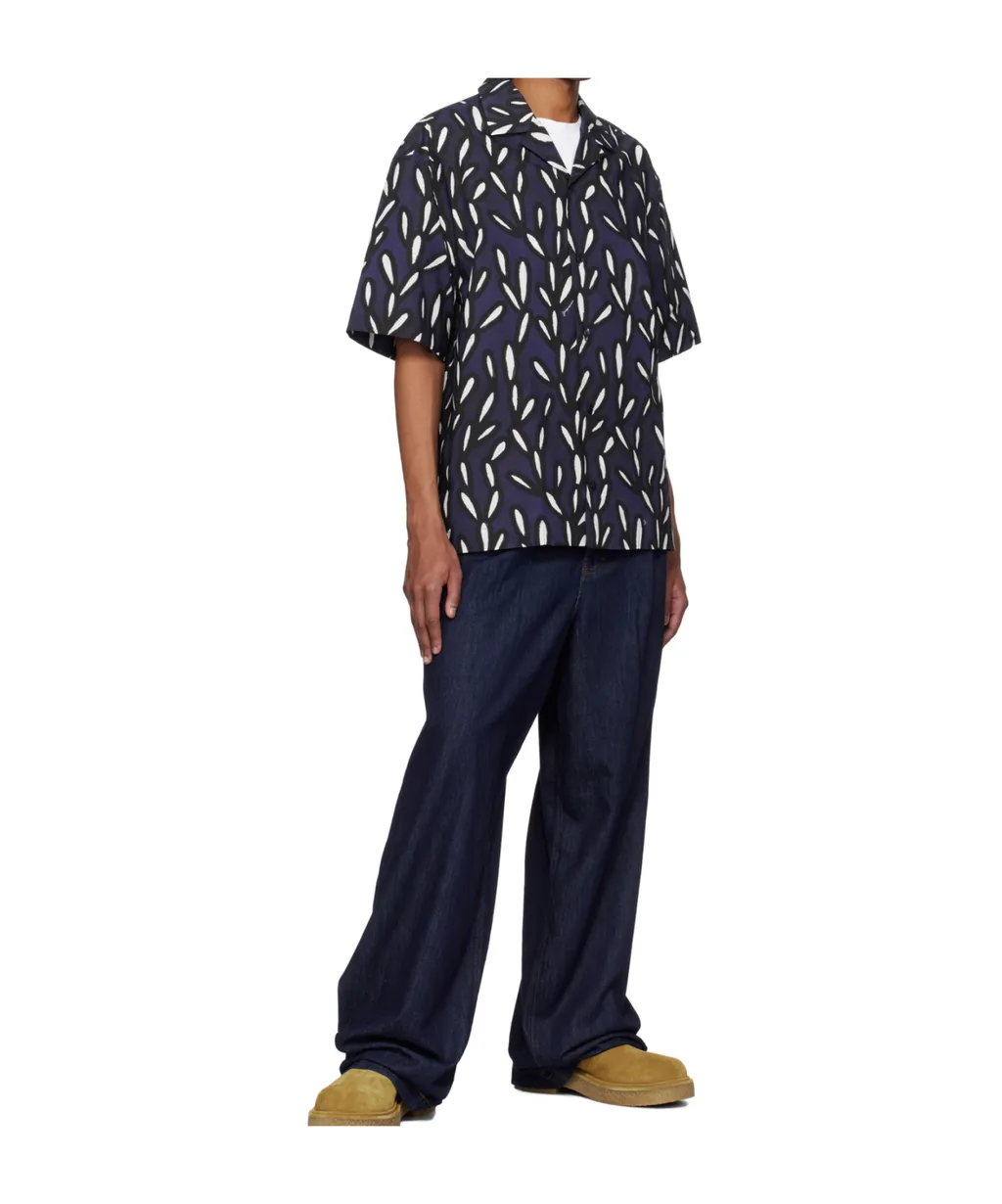 Graphic Print Short-Sleeve Shirt