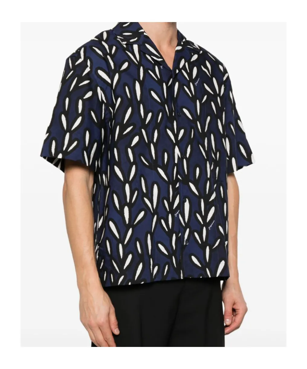 Graphic Print Short-Sleeve Shirt