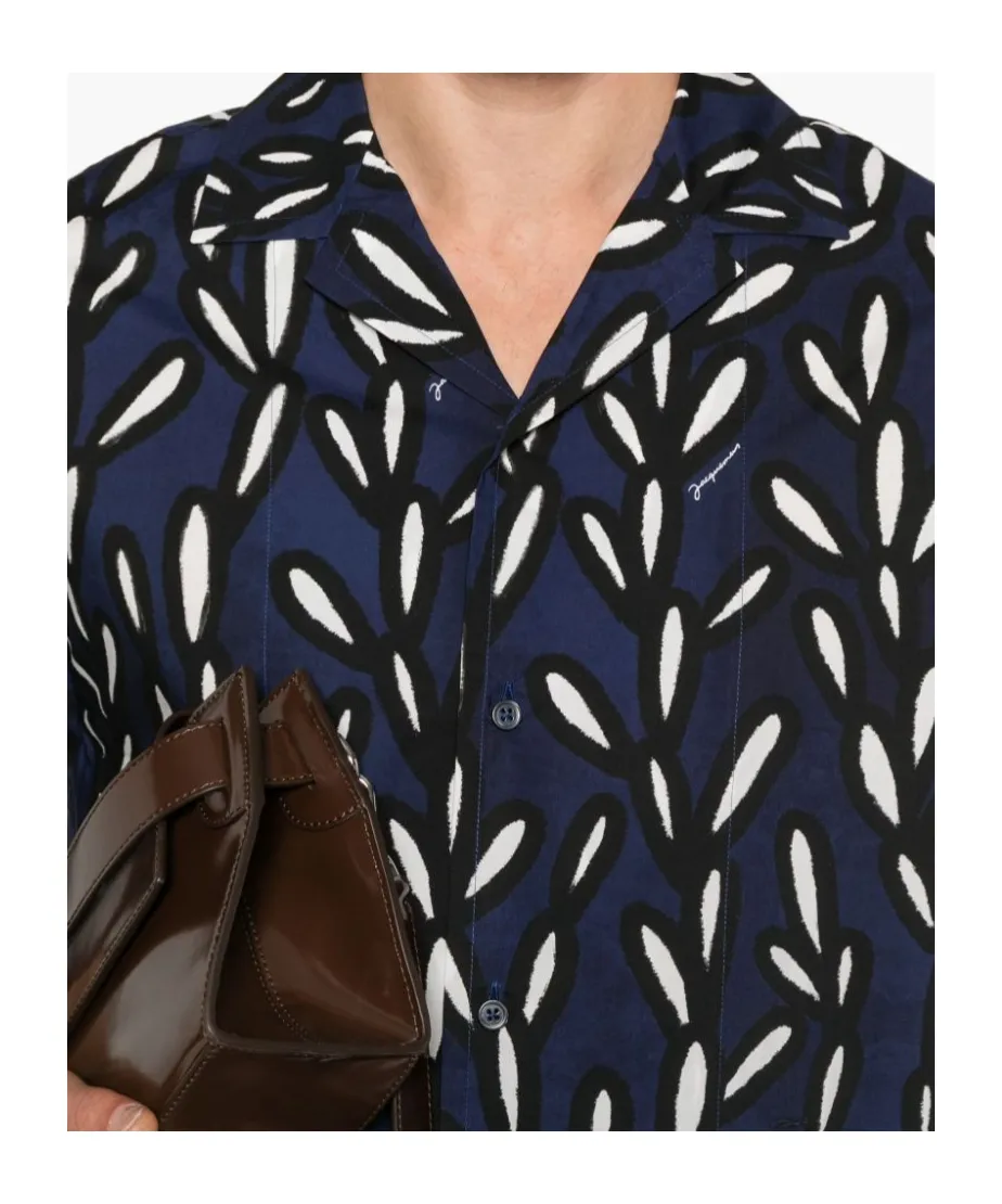 Graphic Print Short-Sleeve Shirt