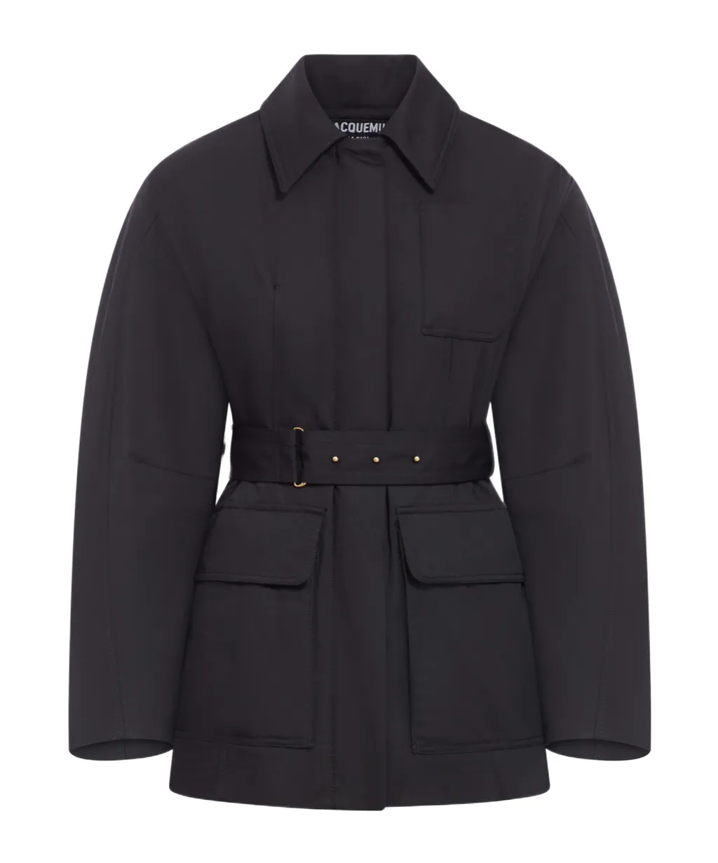 Collared Belted Jacket