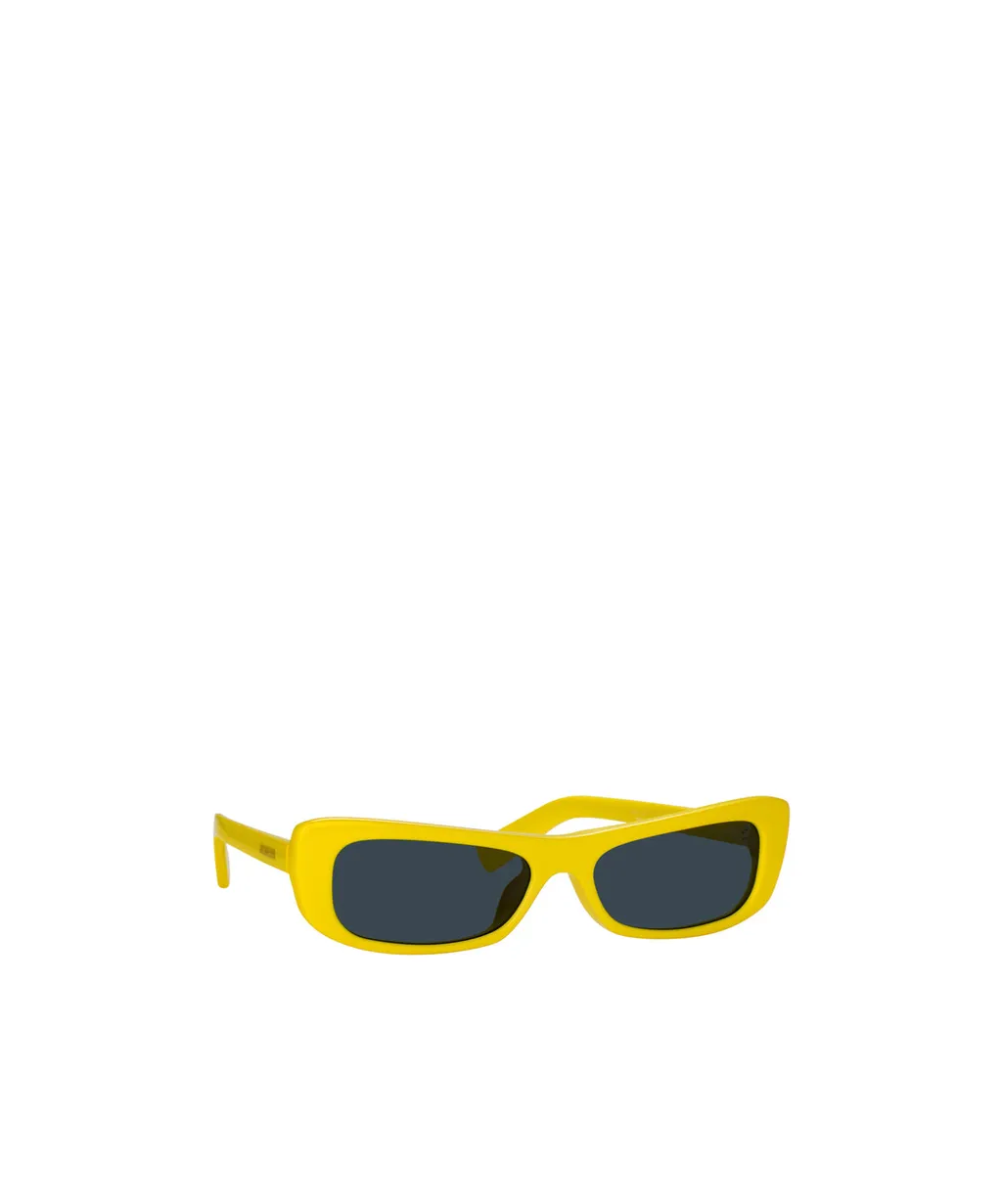 Capri Celadine Rectangular Sunglasses