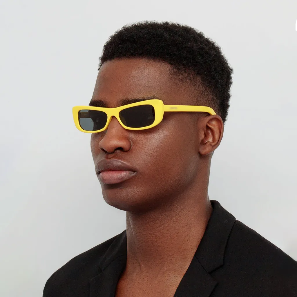 Capri Celadine Rectangular Sunglasses