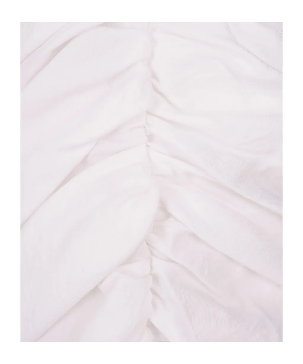 Asymmetrical Gathered Dress
