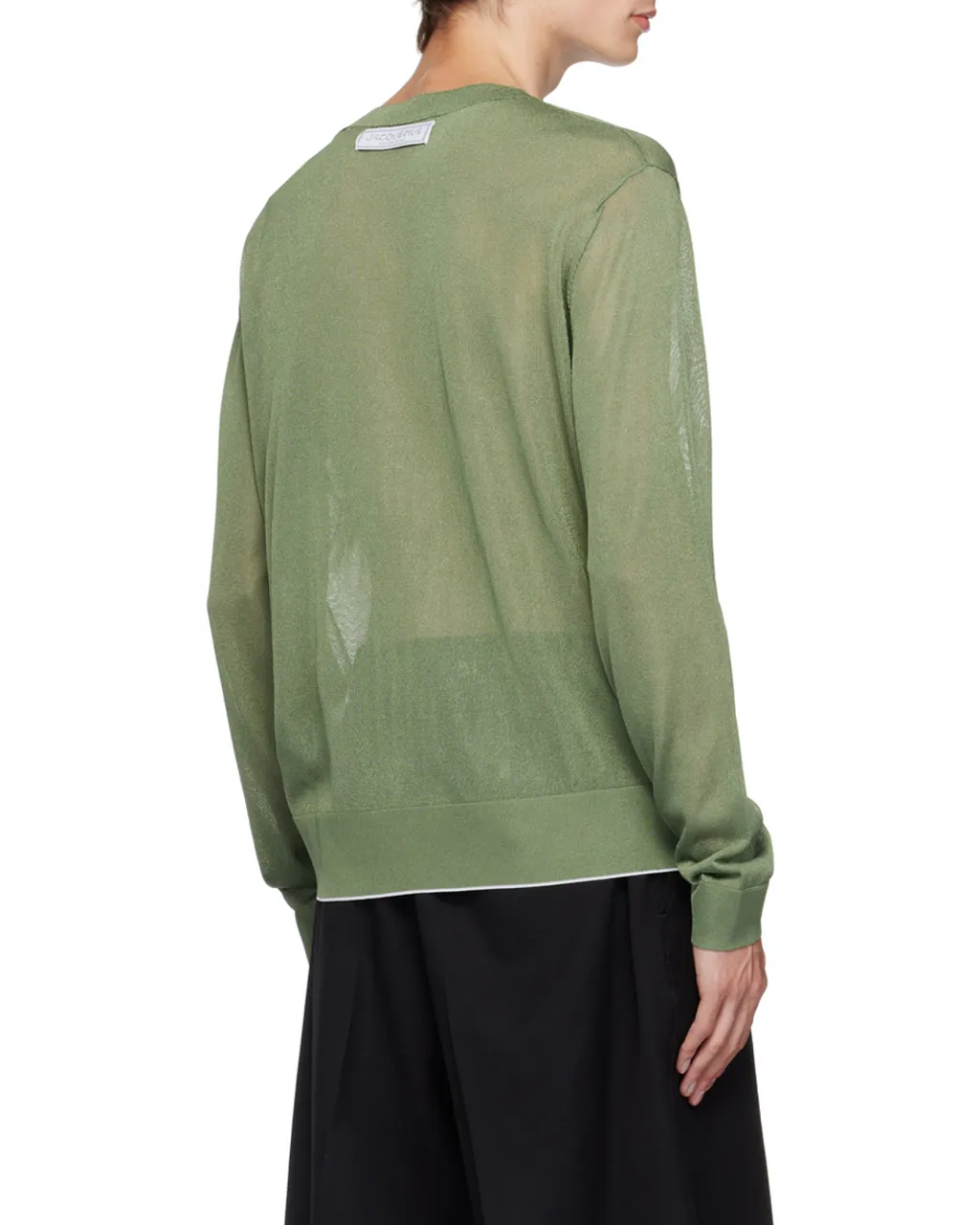 V-Neck Knit Sweater