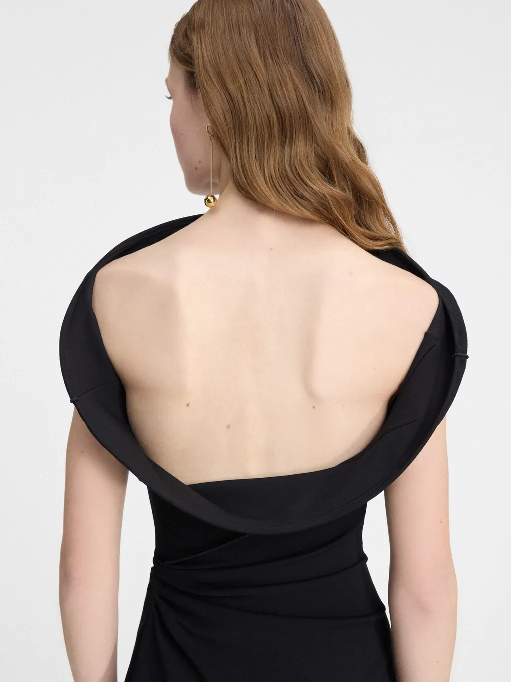 La Robe Bordo Sleeveless Mini Dress