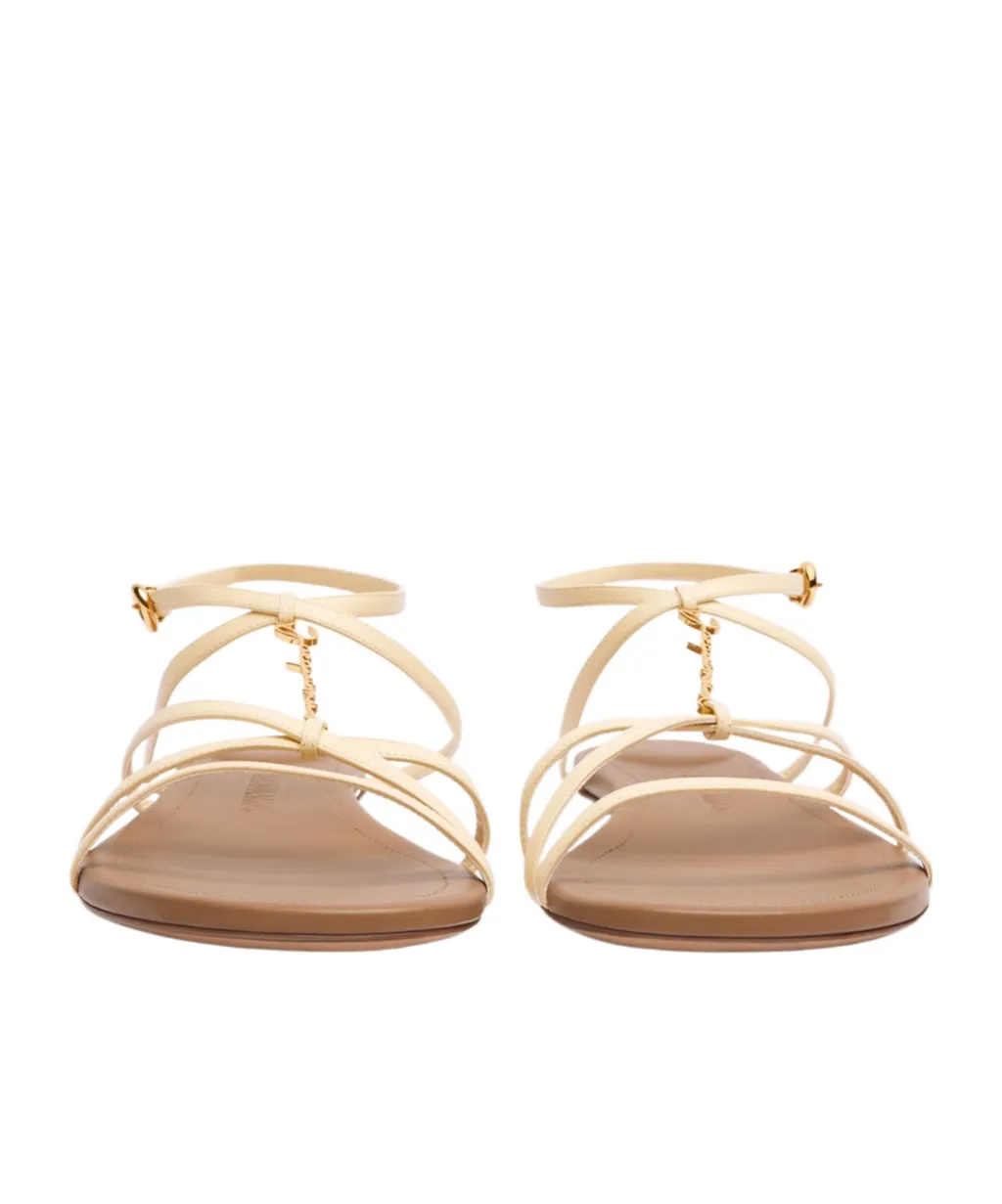 Round Head Flat-Soled Sandals