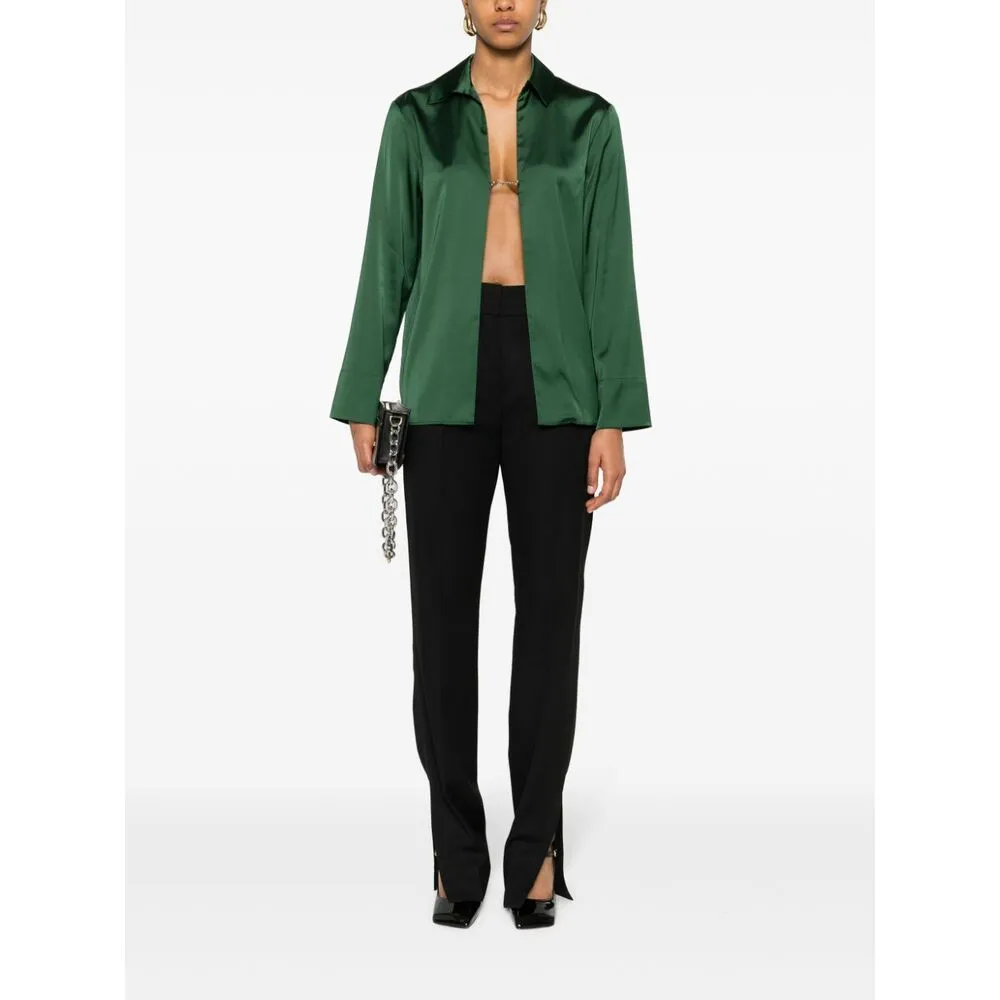 Les Sculptures High Waist Tailored Trousers