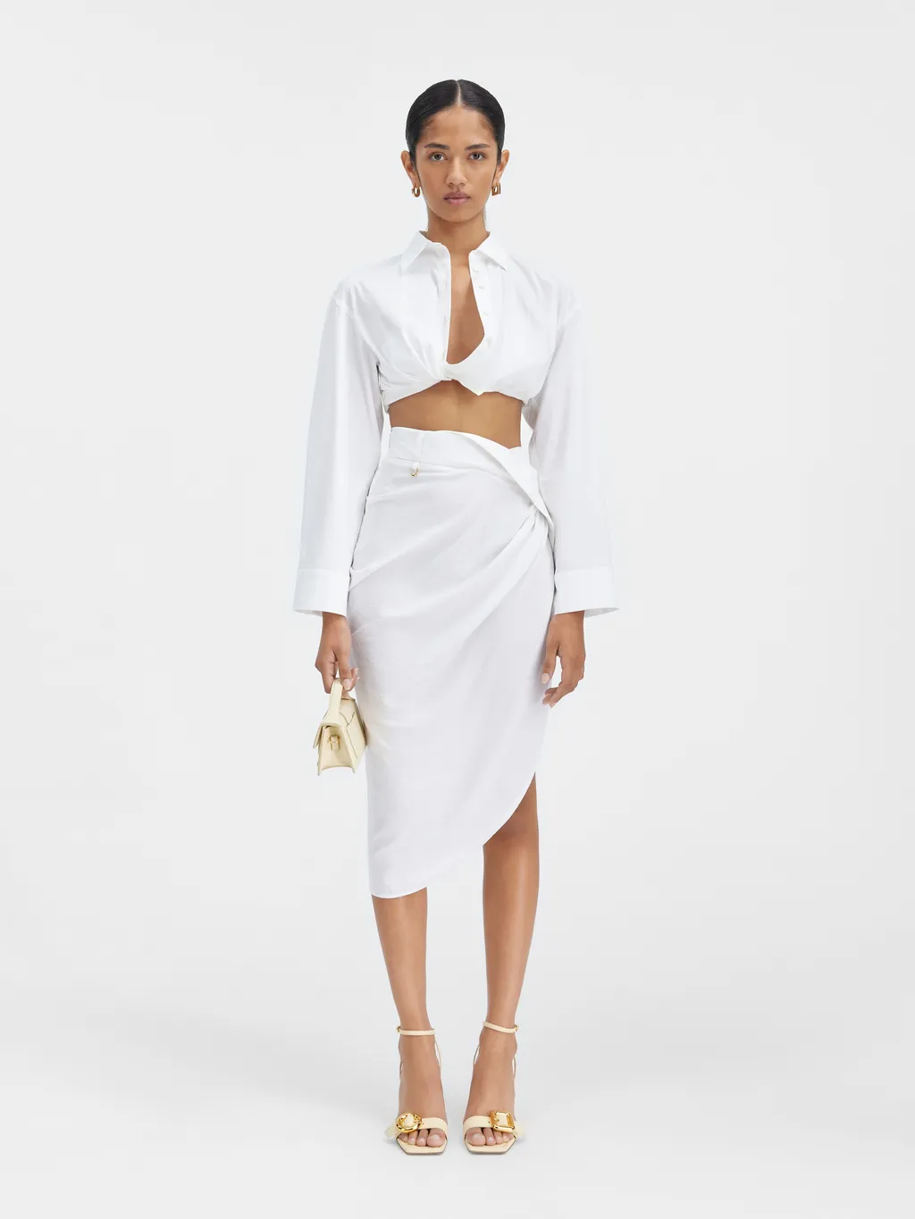 La Jupe Saudade Draped Skirt