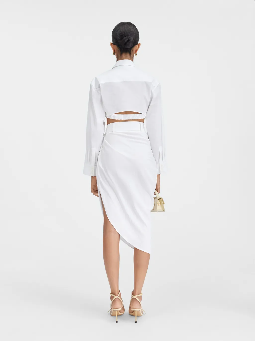 La Jupe Saudade Draped Skirt