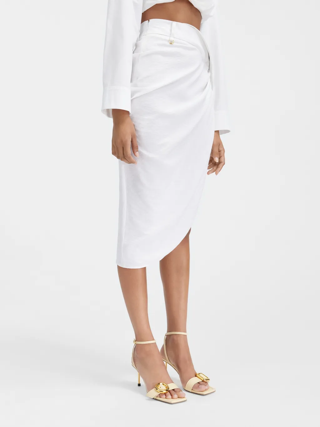 La Jupe Saudade Draped Skirt