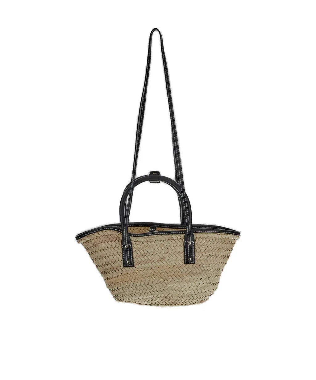 Le Panier Soli Logo Plaque Mini Tote Bag