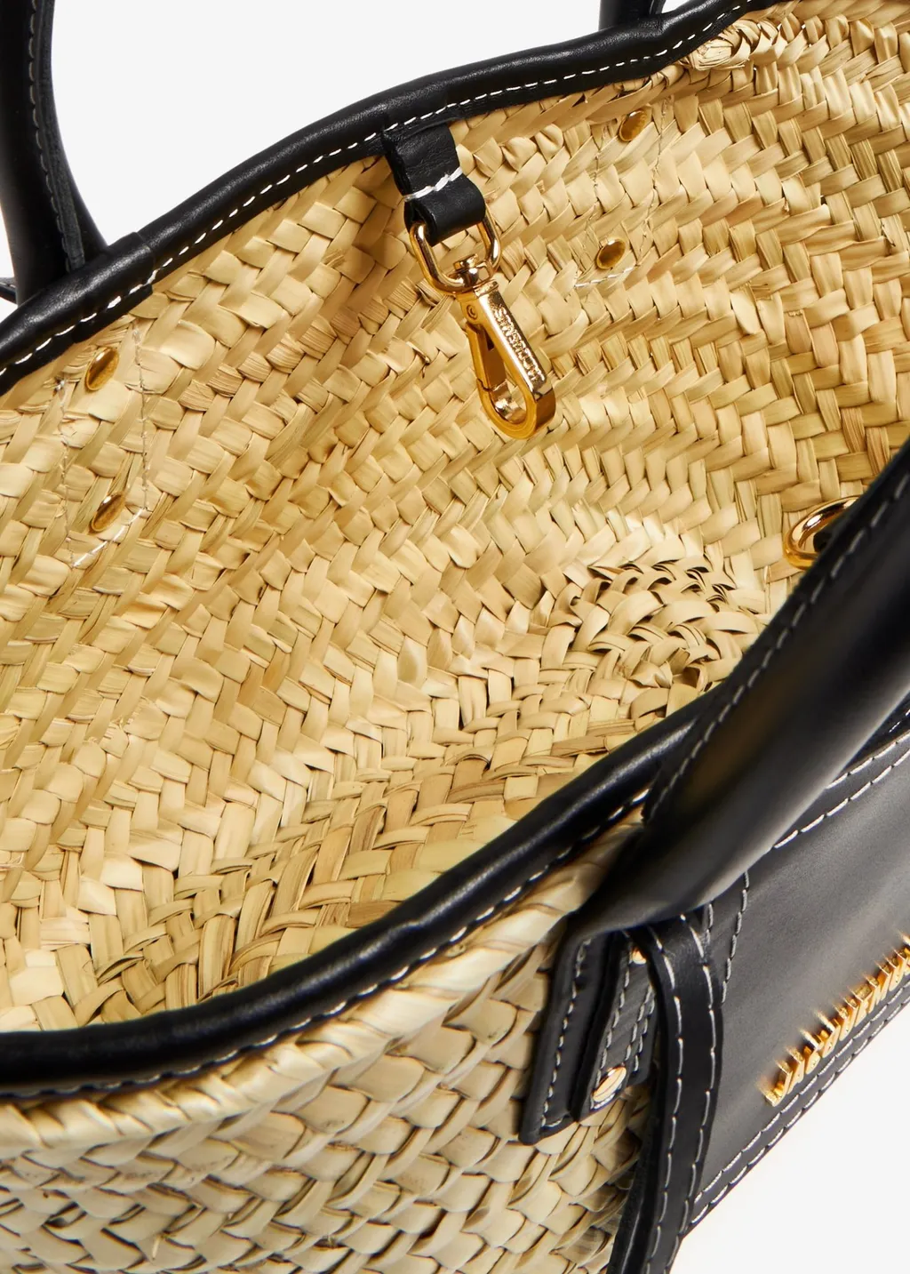 Le Panier Soli Logo Plaque Mini Tote Bag