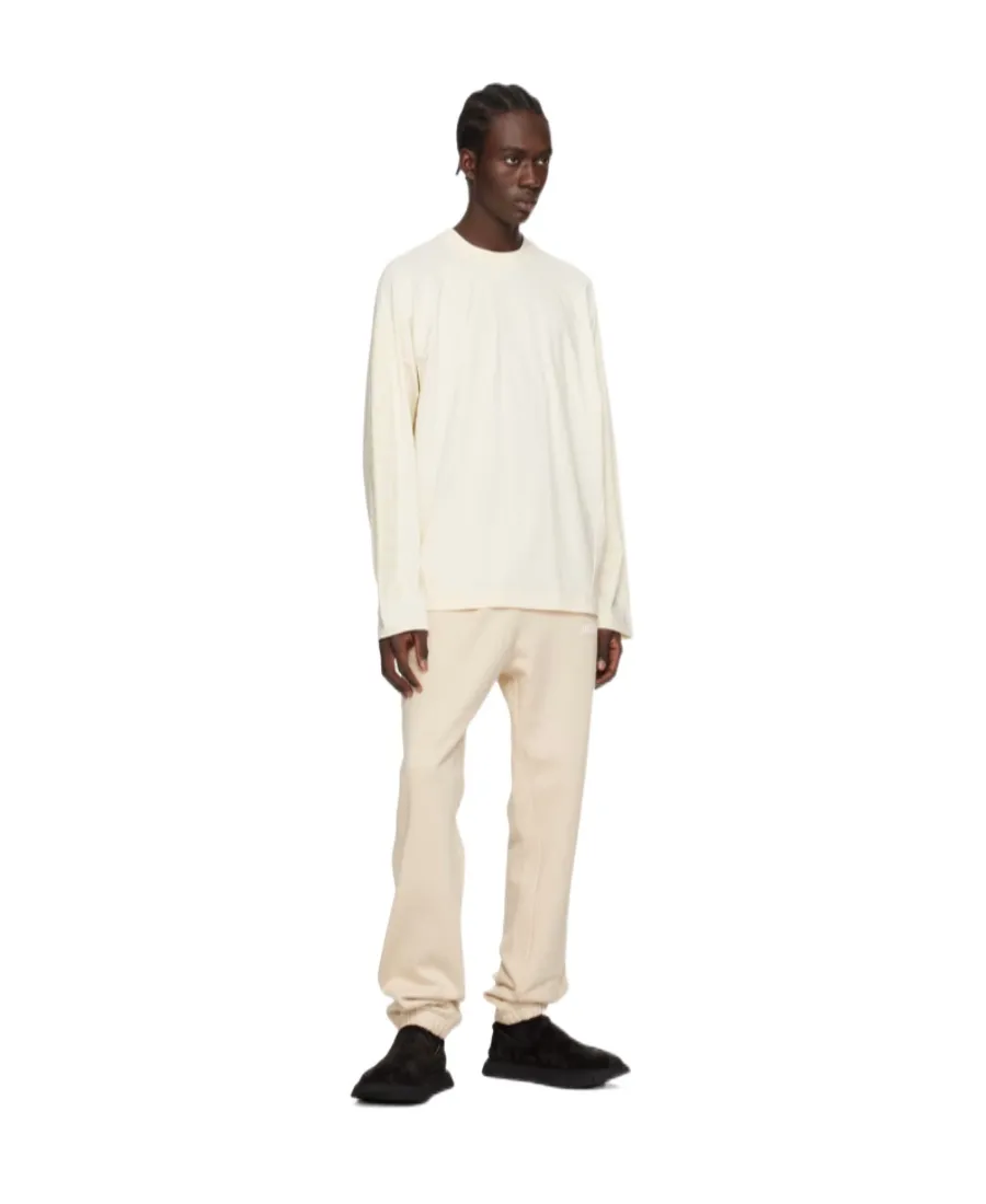 Le T-Shirt Typo Long-Sleeve Cotton T-Shirt