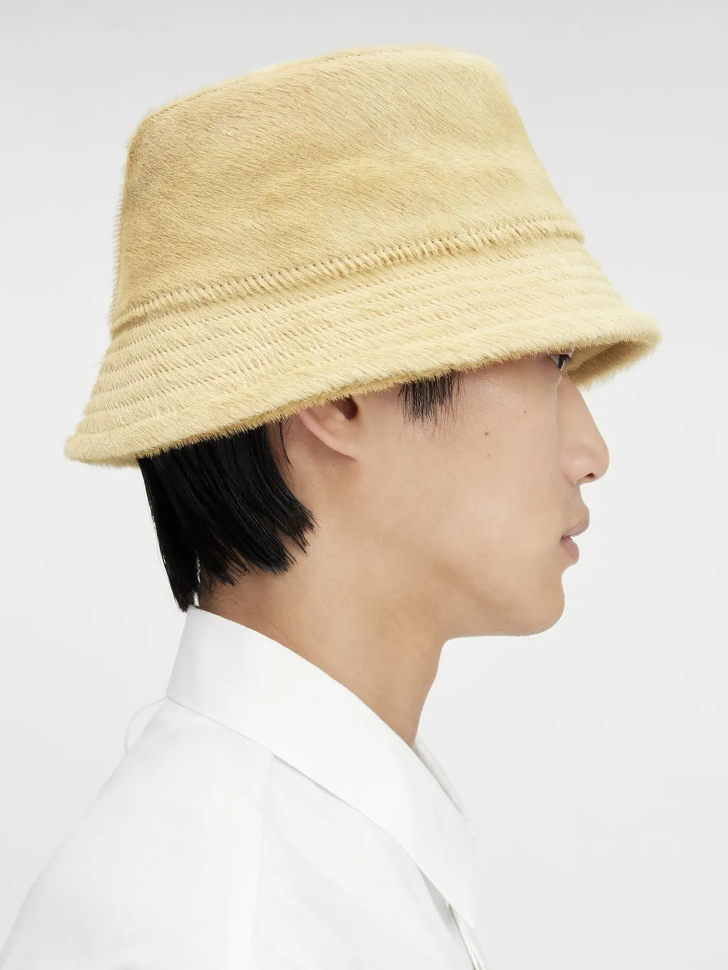 Le Bob Sperone Pony-Hair Bucket Hat
