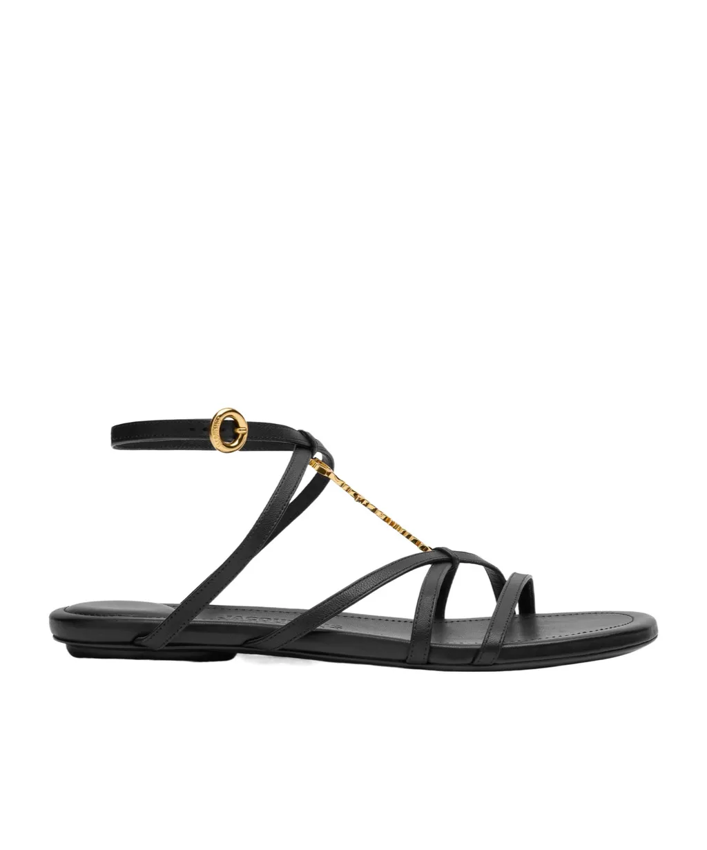 Round Head Flat-Soled Sandals