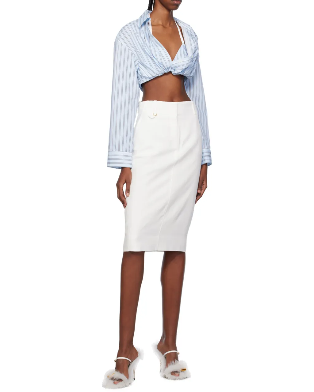 Tailored Pencil Skirt