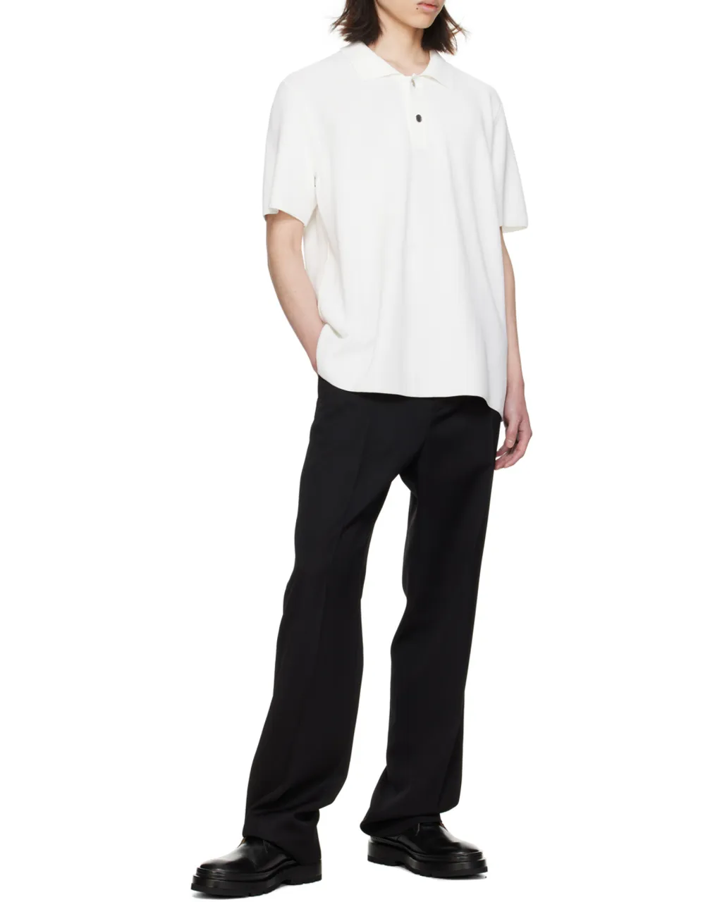 Knit Polo Shirt