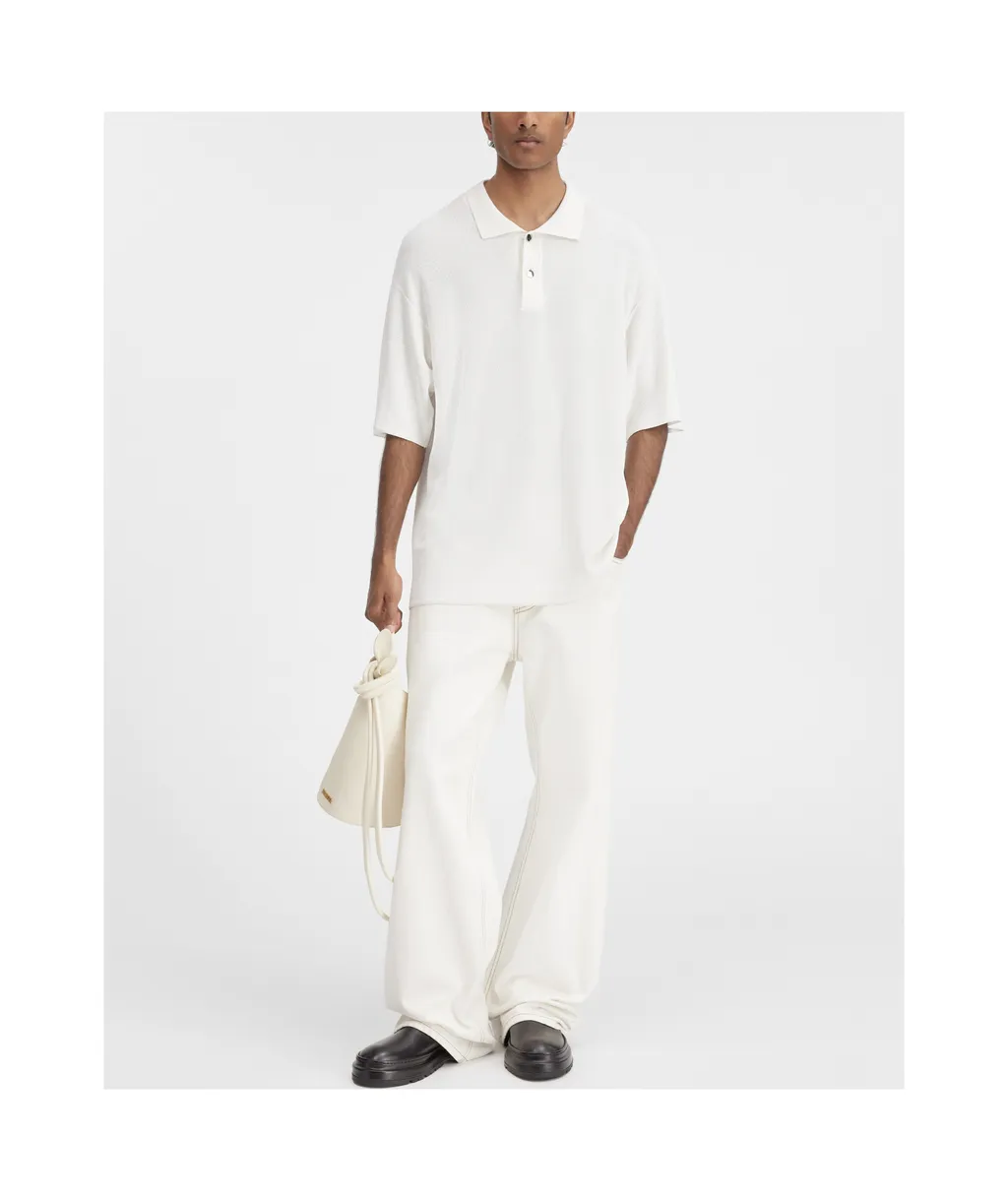 Knit Polo Shirt