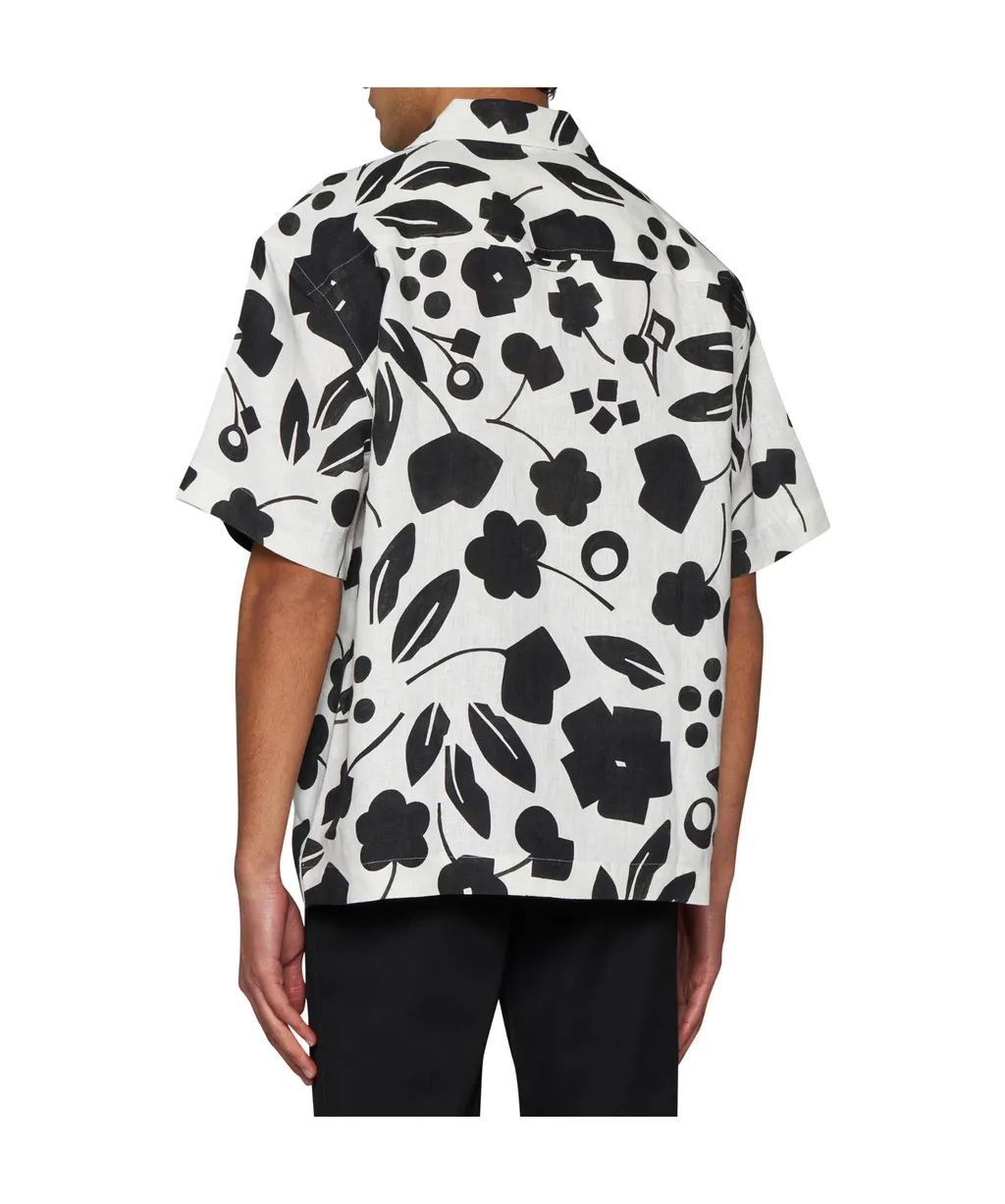 Graphic Print Short-Sleeved Shirt