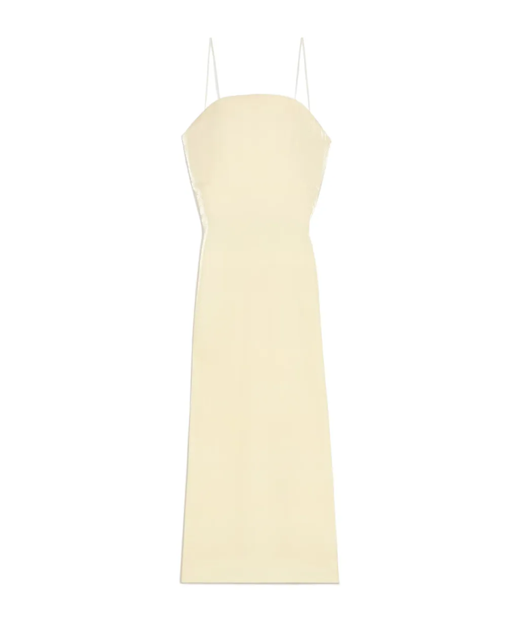 Thin Strap Mid-Length Dress