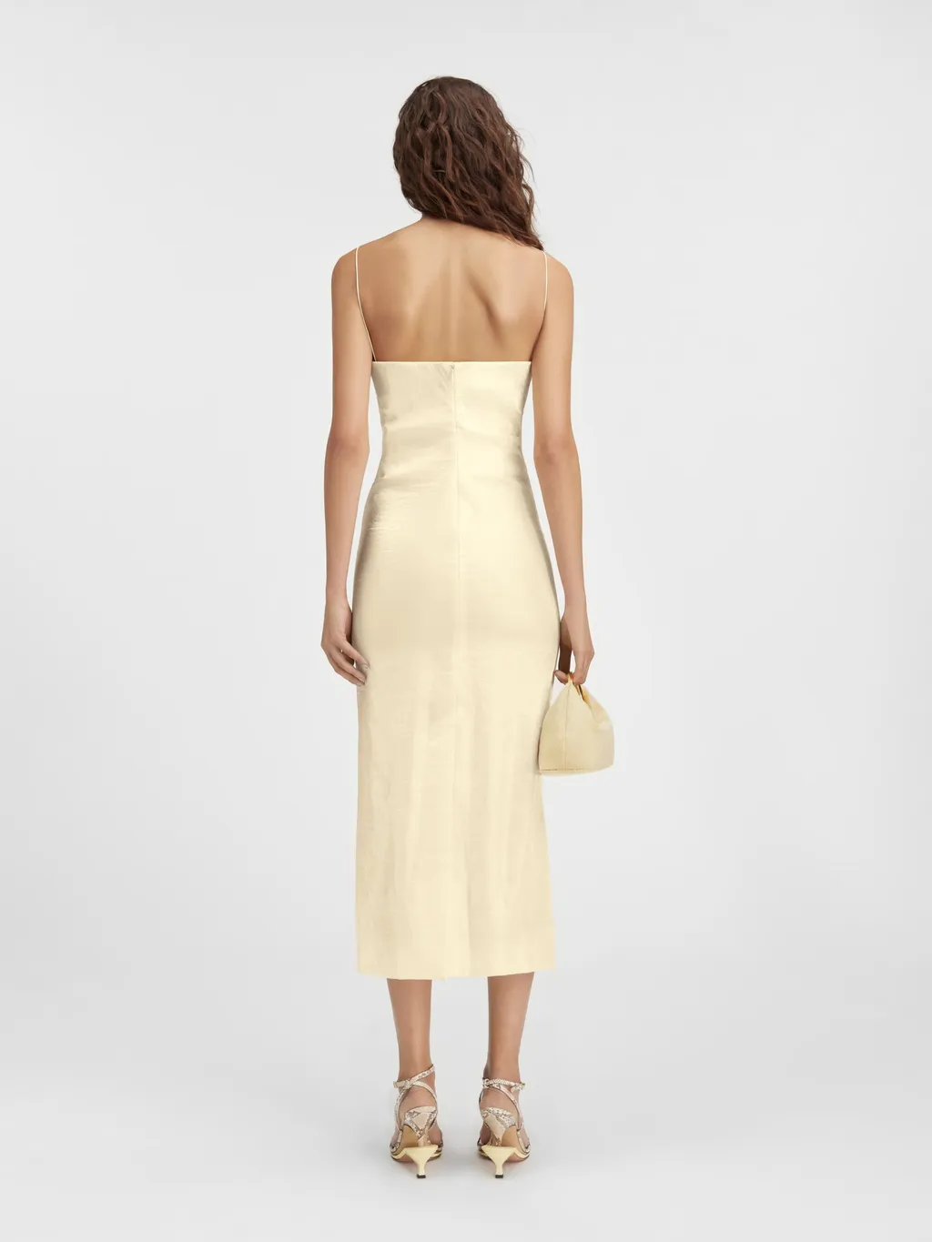 Thin Strap Mid-Length Dress