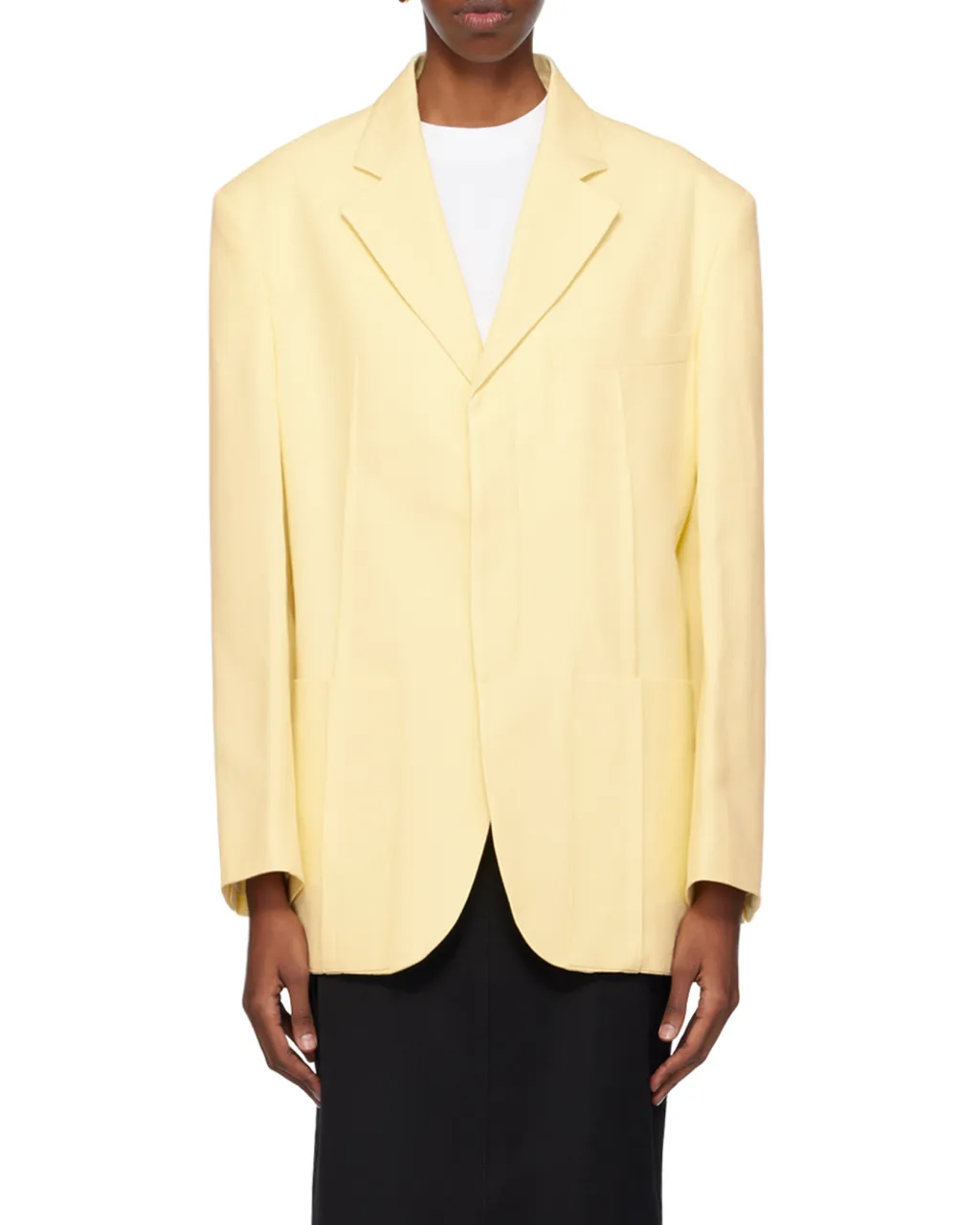 Square Buttoned Blazer
