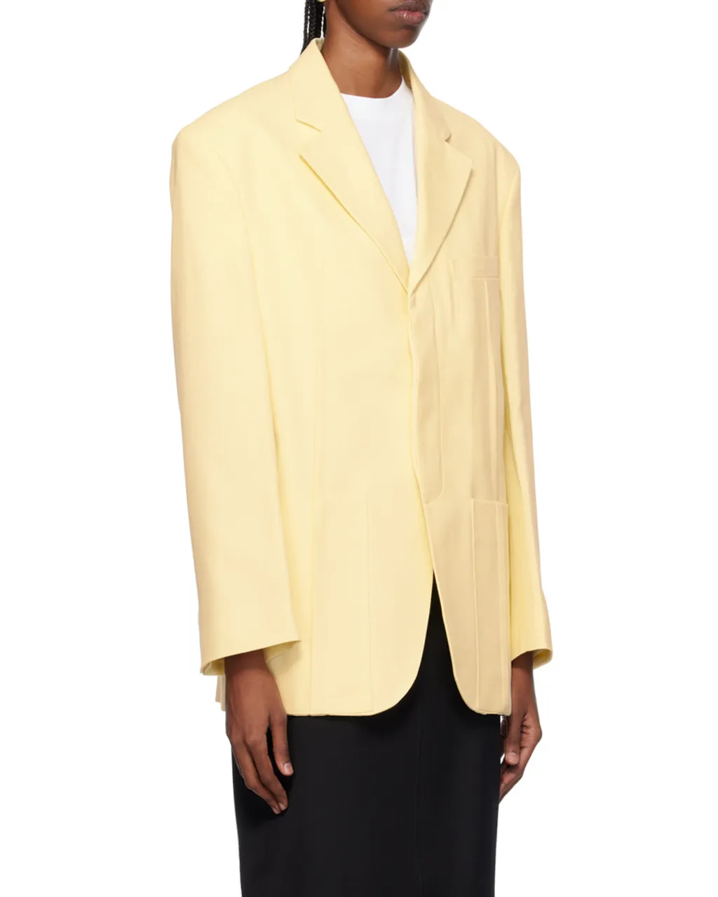 Square Buttoned Blazer