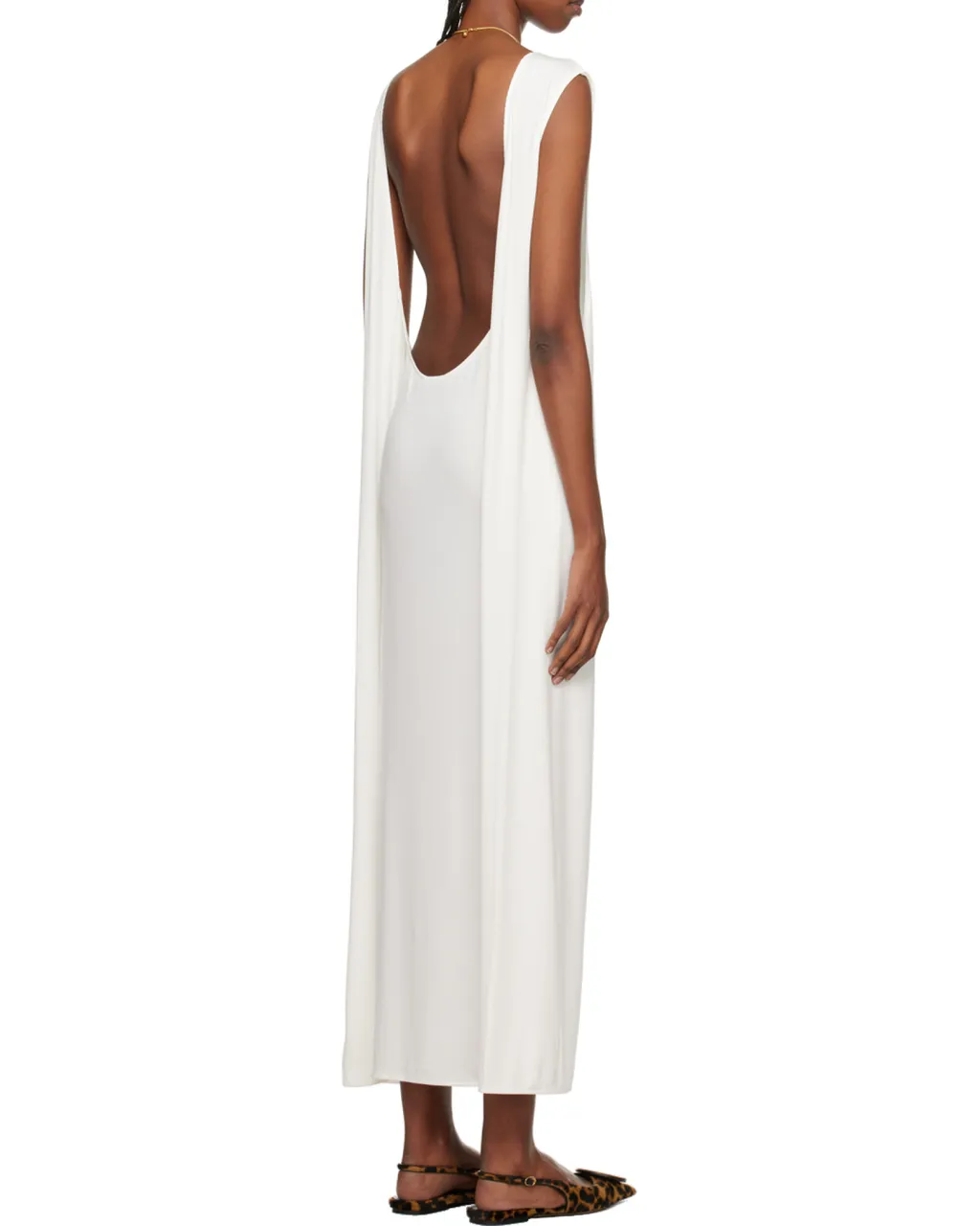 Draped Shift Dress