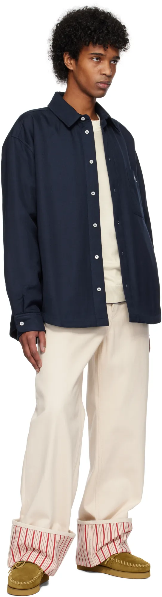 Collared Long-Sleeve Shirt