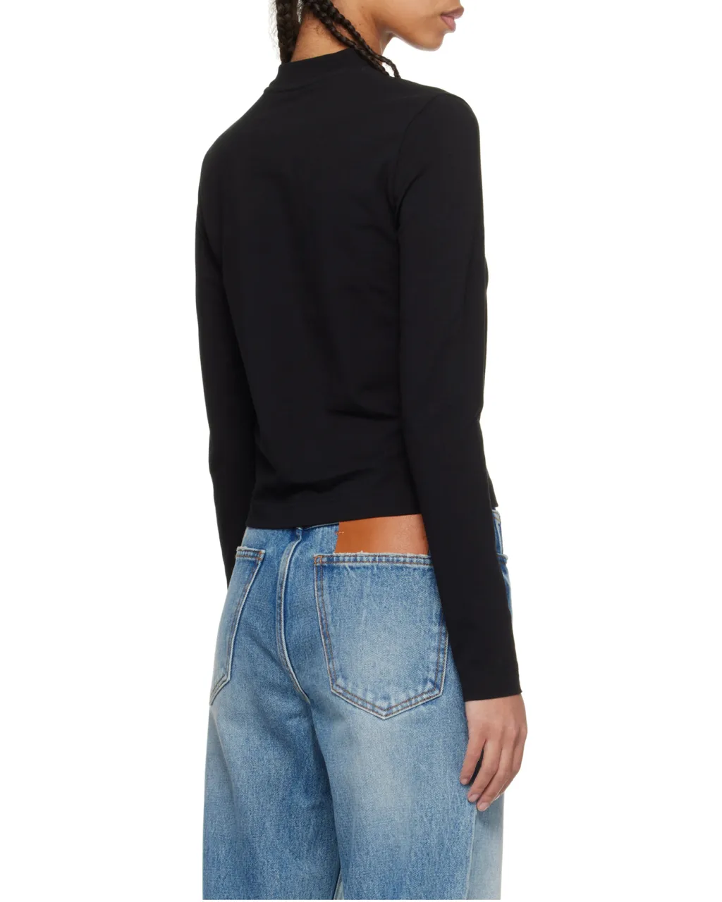Logo Patch Long-Sleeve Top