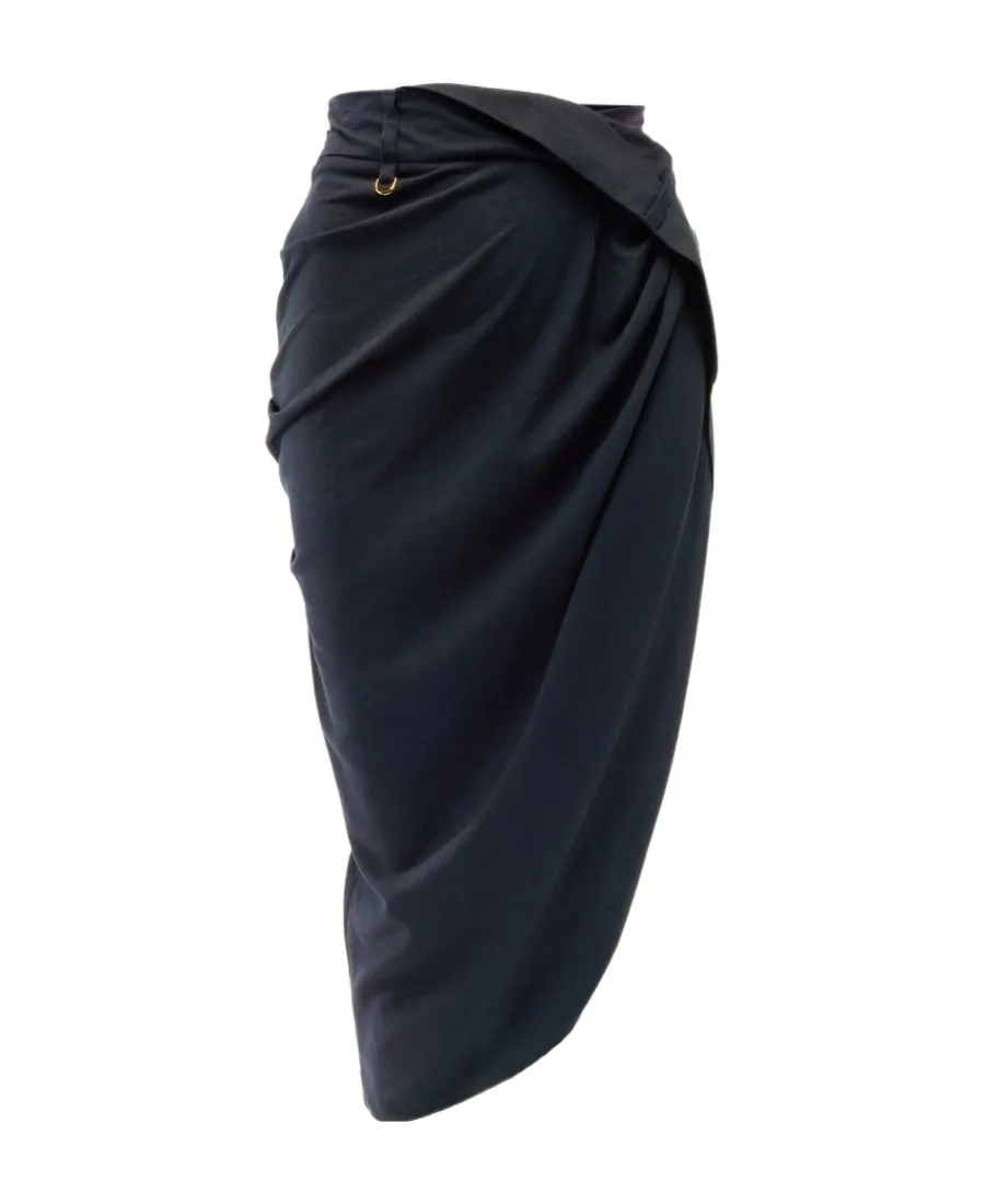 La Jupe Saudade Draped Skirt