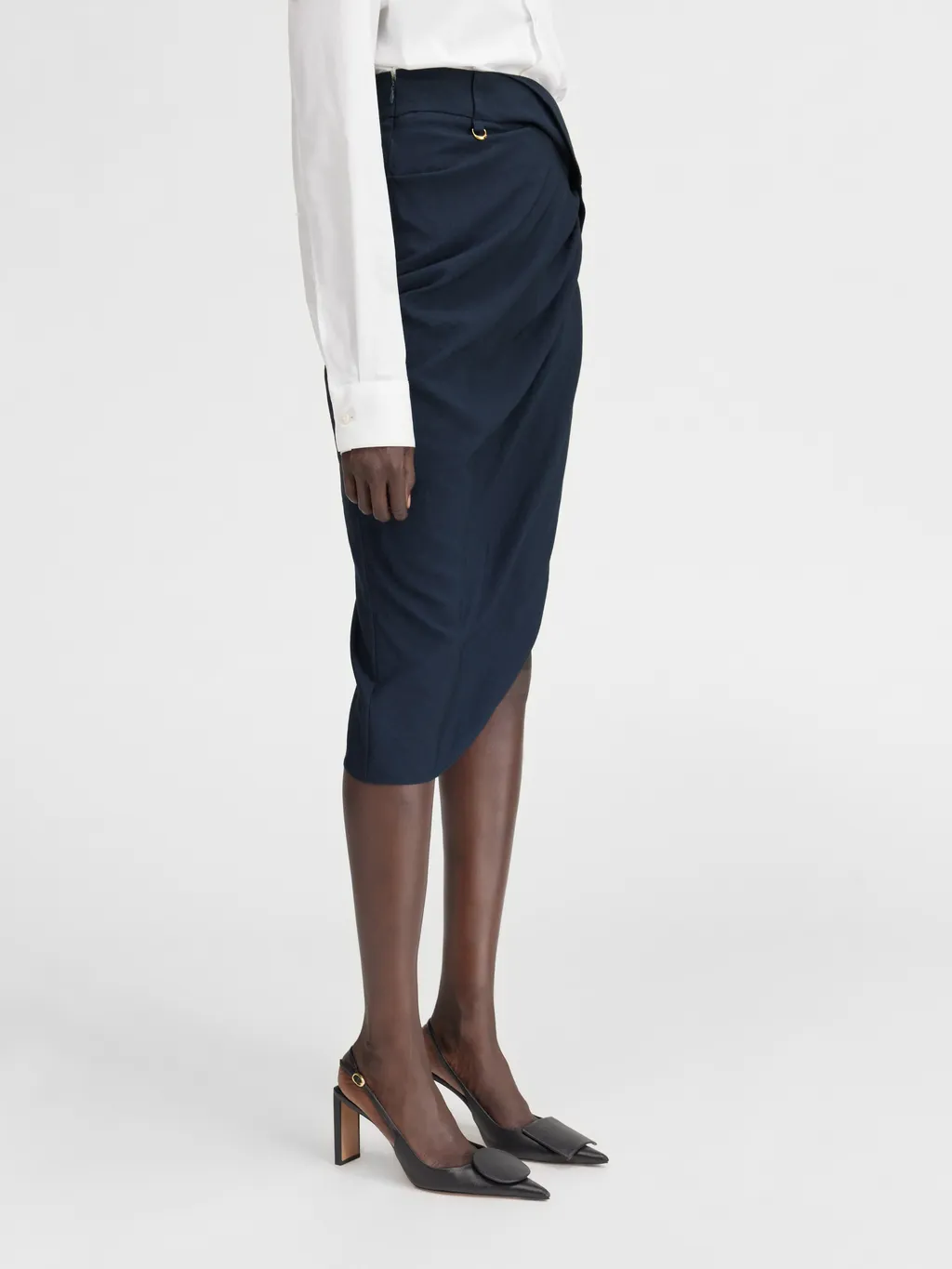 La Jupe Saudade Draped Skirt