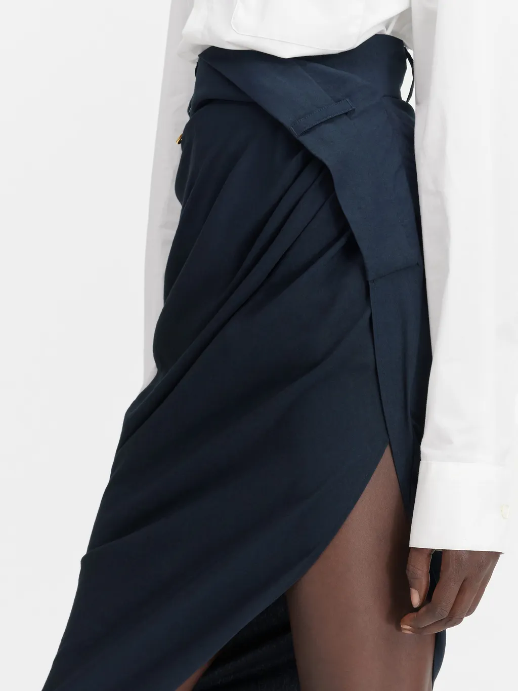 La Jupe Saudade Draped Skirt