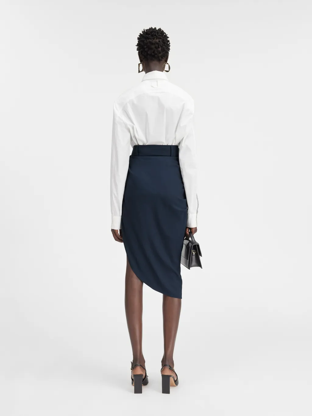 La Jupe Saudade Draped Skirt