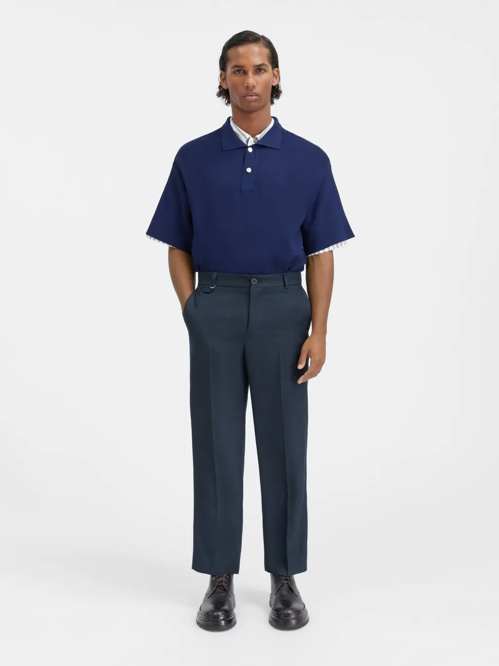Belt Ring Casual Pants
