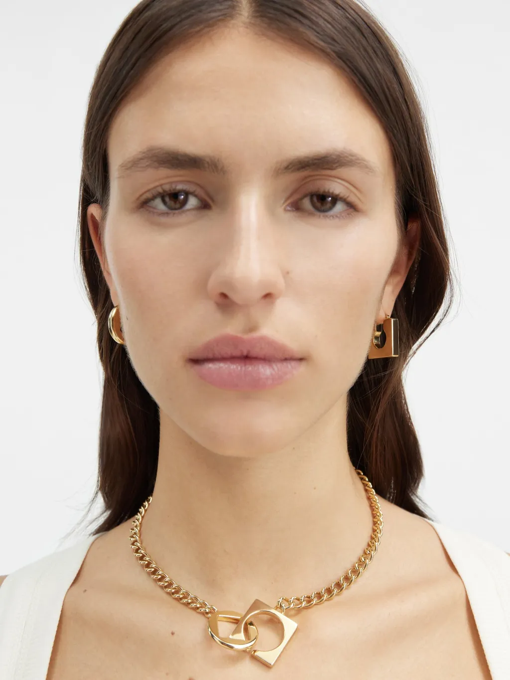 Circle And Square Choker